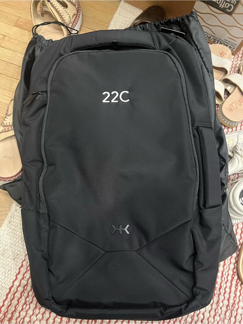 Knack Series 2 Large Expandable Backpack - Black